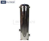 Carcaça de Inox - Filtro Cartucho. Vazão Até 44.000 Litros / Hora;